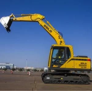 13T hydraulic crawler track type excavator E6135F with 700mm track shoes