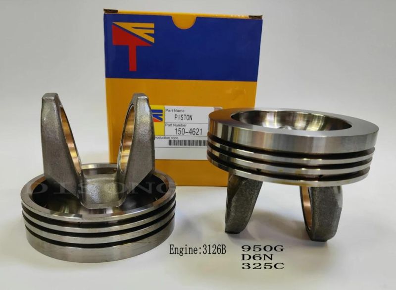 High-Performance Diesel Engine Engineering Machinery Parts Piston Crown 150-4621 for Engine Parts 3126b C7 950g D6n 325c Generator Set