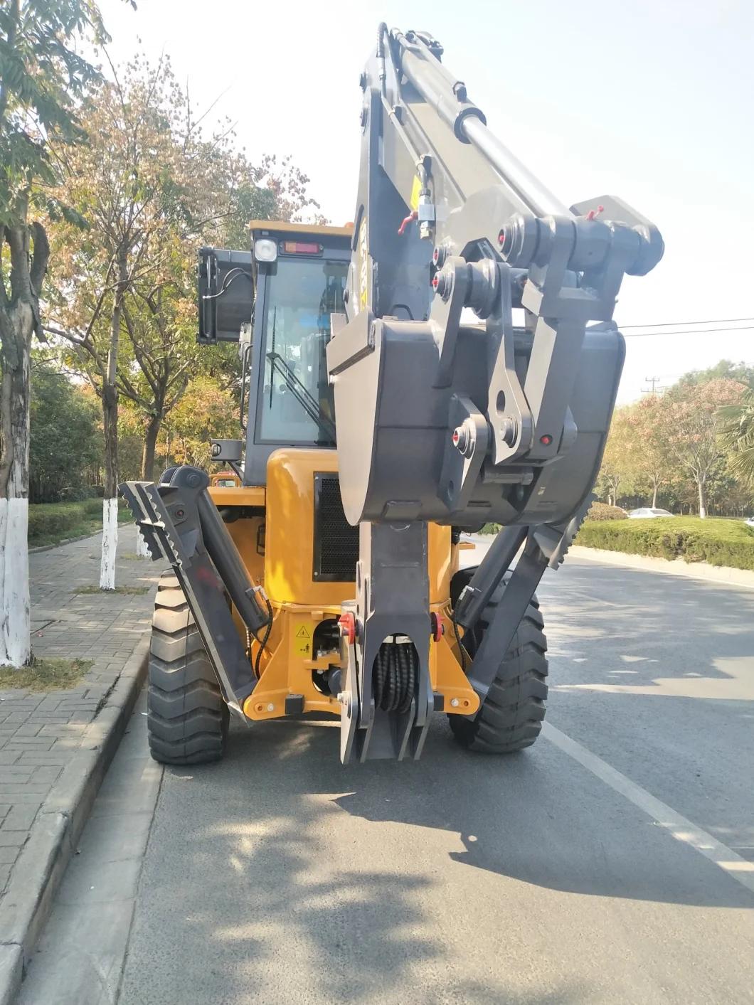 9ton Wz30-25 0.3m3 Backhoe Loader for Sale in Indonesia
