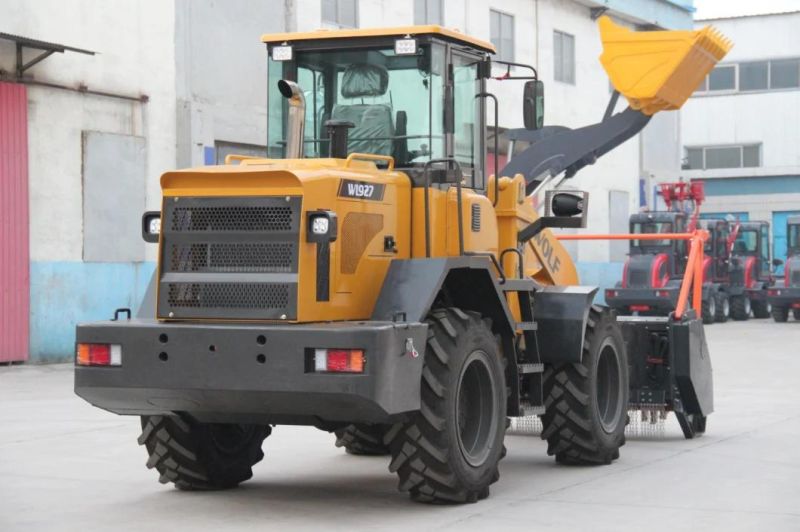 China Wolf Hot Selling 2.7t Construction Loader with 16/70-24 Tires