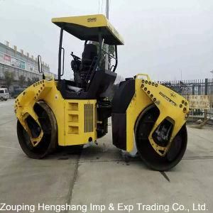 Used Bomag Road Roller (203 AD) with Double-Drum
