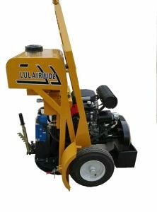 Lulairuide Brand Hydraulic Control Manhole Round Cutting Machine with 25HP Gasoline Engine