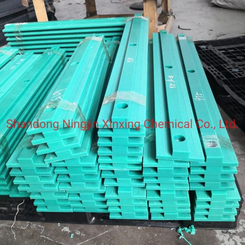 UHMWPE Roller Chain Guides /UHMW PE1000 Chain Guide Plastic Wear Strip