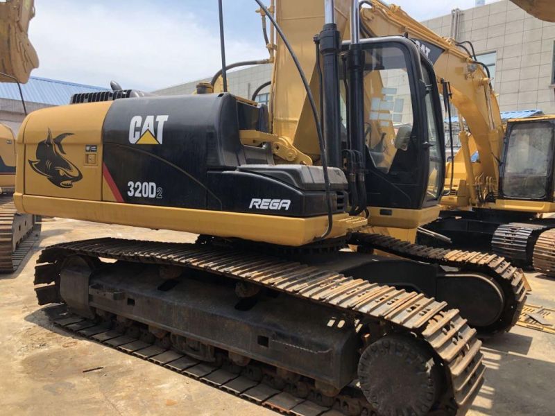 2014 Year Japan Origin 20t Used Caterpillar 320d Crawler Excavator Cat 320 320dl 320c 320b Excavator in Low Hour