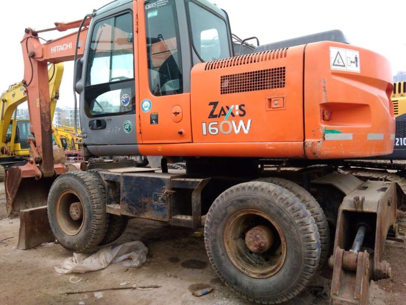 Used Very Good Quality Hitachi Zx160W Wheel Excavators/Hot Sale