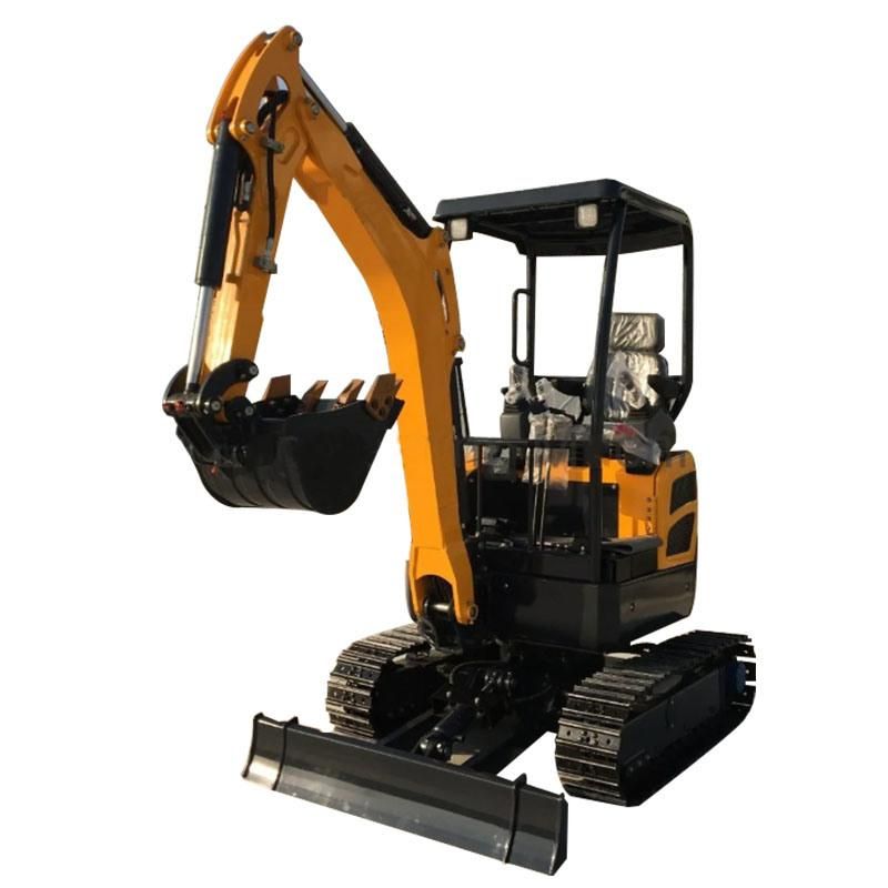2 Ton Chinese Hydraulic Crawler Mini Excavator for Sale Small Micro Digger Machine Discount Price