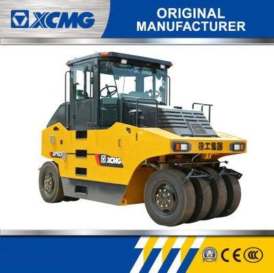 XCMG Official 16 Ton Static Road Roller XP163 China New Pneumatic Tire Roller for Sale