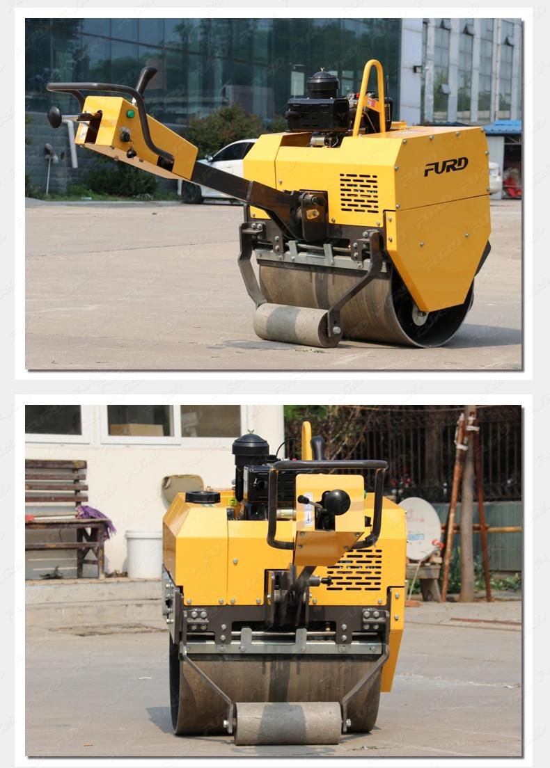 500kg 2 Ton Hand Compact Mini Type Single Drum Road Roller