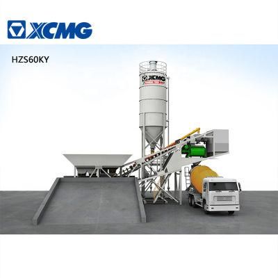 China XCMG Hzs60ky Mobile Concrete Batching Plant Concrete Mixing Plant for Sale