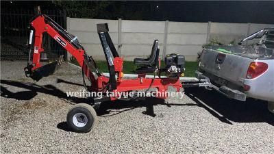 Manufacturer Supply Towable Backhoe 13HP, Mini Backhoe Towable