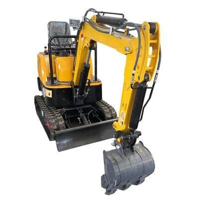 2022 New Design Excavator for Garden Mini Excavator 1 Ton Mini Excavator Digger for Sale
