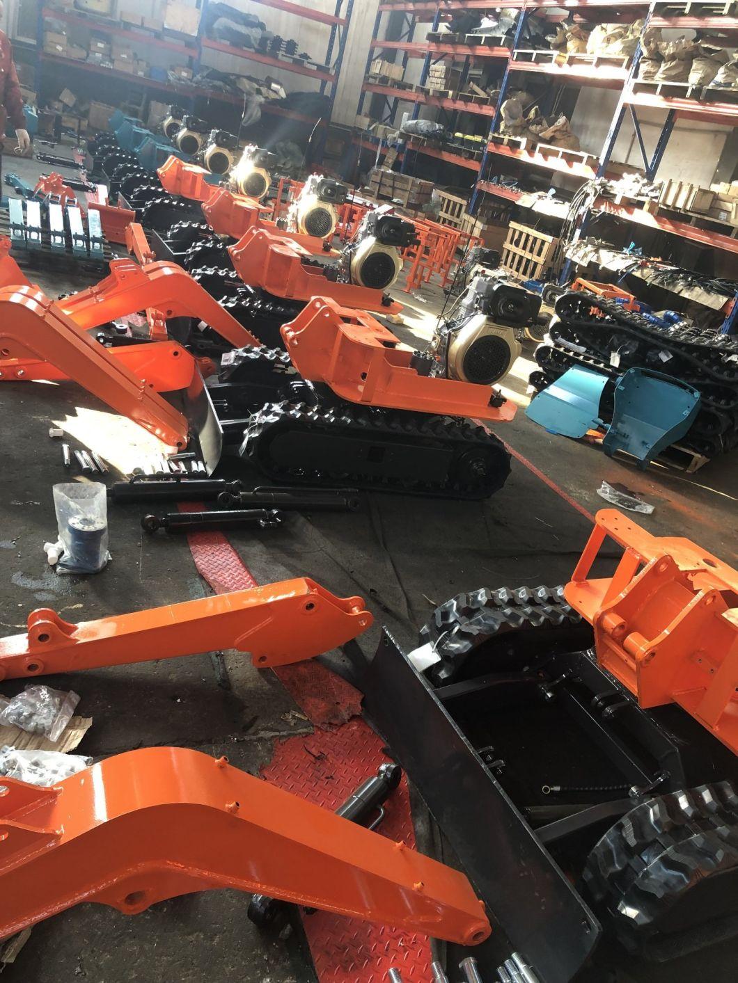 Construction Project Lonking Mini Excavator with Yanmer Engine