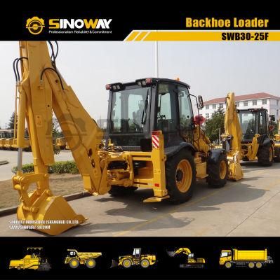 4X4 Backhoe Loader Loader Backhoe with 4-in 1 Bucket