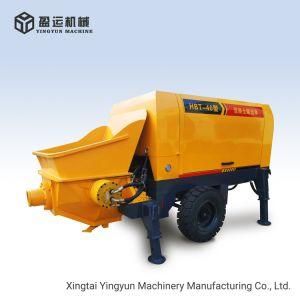 Hydraulic Type Concrete Pump Cement Mortar Conveying Pump for Pouring Use