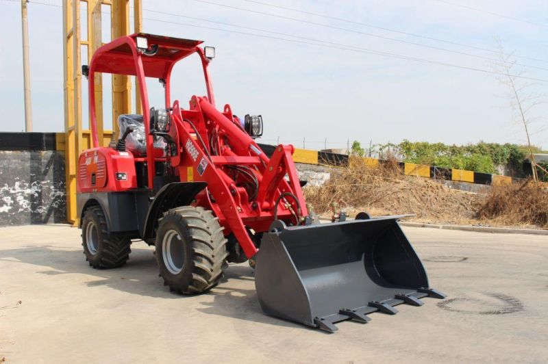 Made in China 600kg Mini Electric Loader (HQ906E) with USA Control System