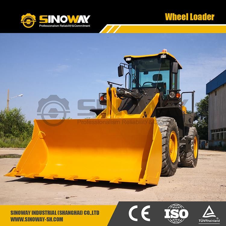 Mini Front End Wheel Loader Compact Shovel Loader with Telescopic Boom