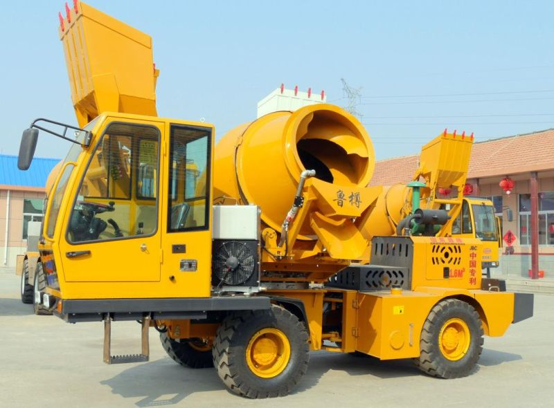 Jbc1.6r Self Loading Concrete Mixer