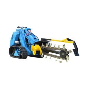 500kg Crawler Skid Loader Wheel Loader Ms500 Track Skid Steer Loader Mini Loader with America Kohler EPA Tire 4 Engine