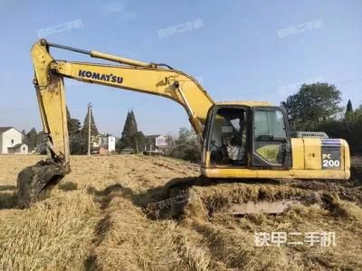 Used Mini Medium Backhoe Excavator Komatsu PC200-7 Construction Machine Second-Hand