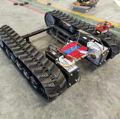 All Terrain Rubber Crawler Payroads 600kg 220*50.3*50