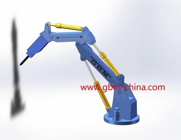 Gbm New Design Stationary Equipment with Hydraulic Breaker