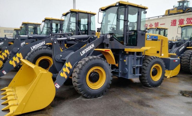 XCMG 3 Ton 5 Ton Wheel Loader Zl50gn Lw300fn Chinese Top Brand Small Front End Loader with Cummins Engine Price