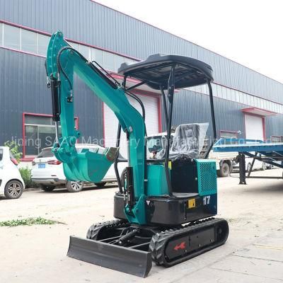 China Mini Excavator 2.0 Ton Crawler Excavator with Attachments