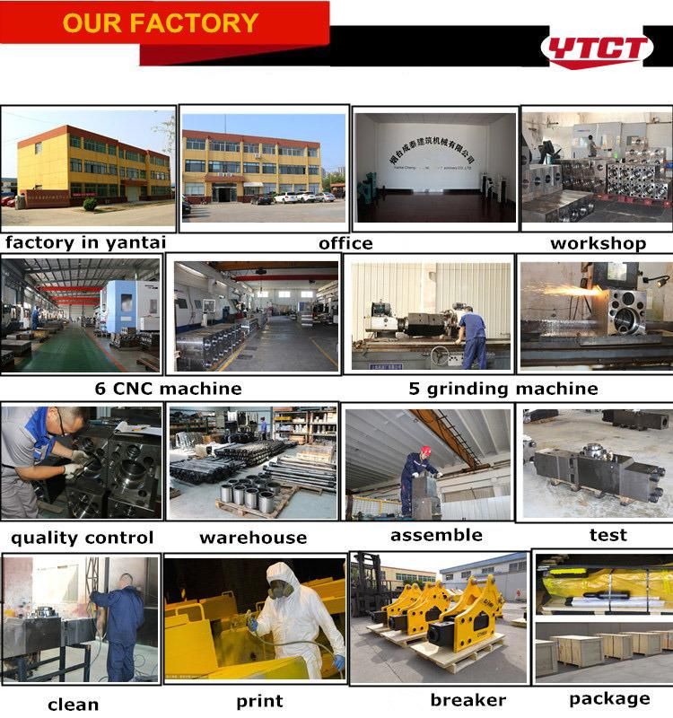 Ce Approved Technology Low Noise Backhoe Loader Breaker Hammer