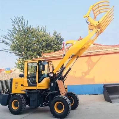 Made in China Articulating Mini Front End Loaders with Bucket Attachment