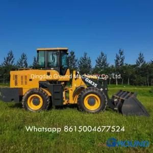 GM35, 3.5ton brand new high duty effective wheel loader with 17.5-25 tire