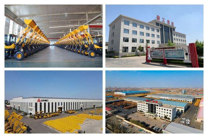 Lugong LG938 Mechanical High Performance 4102t Engine Upgreated Loaders with Grapple Bucket