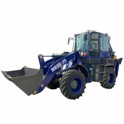 Wz30-25 Mr30-25 4X4 Cummins Engine Heavy Backhoe Loader