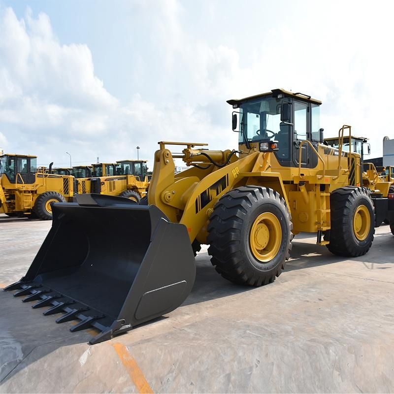 Lovol China 4m3 Shovel Bucket Loader Pilot Control 6 Ton Wheel Loader FL968h for Sale