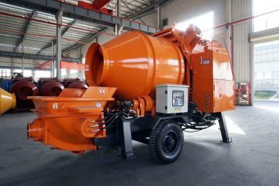 Portable Hydraulic Concrete Machine Pump with Mixer Factory Price