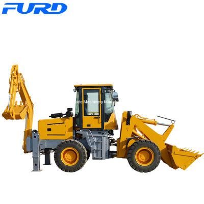 Multi-Purpose Mini Articulated Backhoe Loader for Construction
