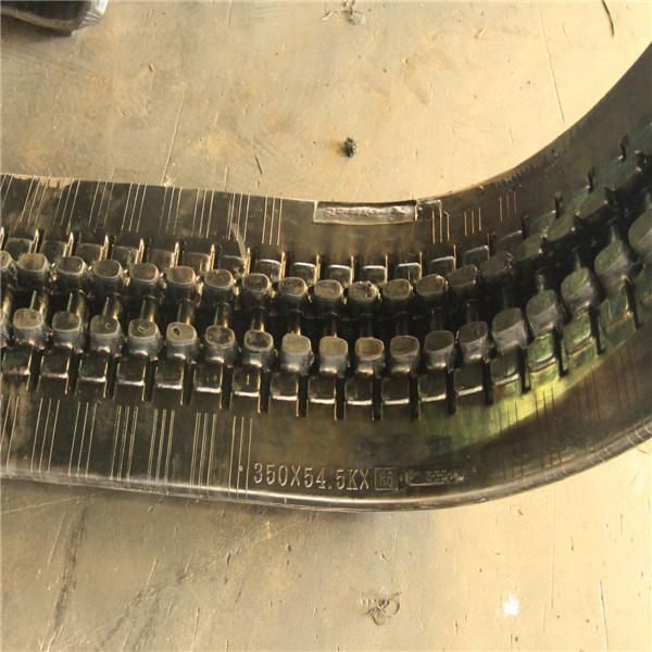 Kx040 Kx040h Kx121-3 Excavator Rubber Track (350X54.5KX86)