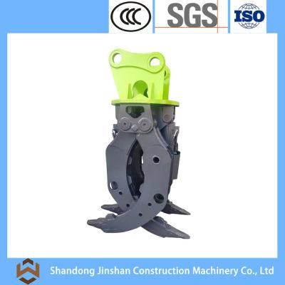 Excavator Parts/Hydraulic Rotating Wood Grab/Wood Grabber/Excavator Rotating Wood Grab