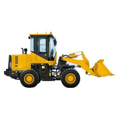 China Famous Brand Small Loader 1.8ton 1cbm Hydraulic Wheel Loader LG918 for Sale
