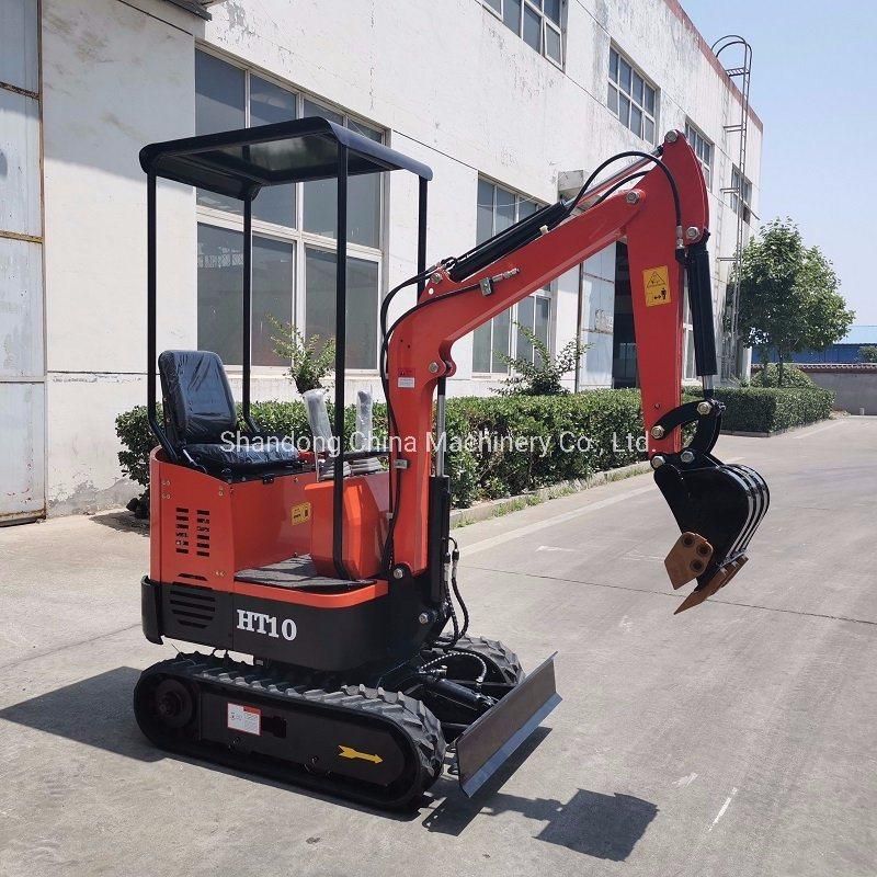 Hydraulic Type 1 Ton Mini Digger Excavator for Sale