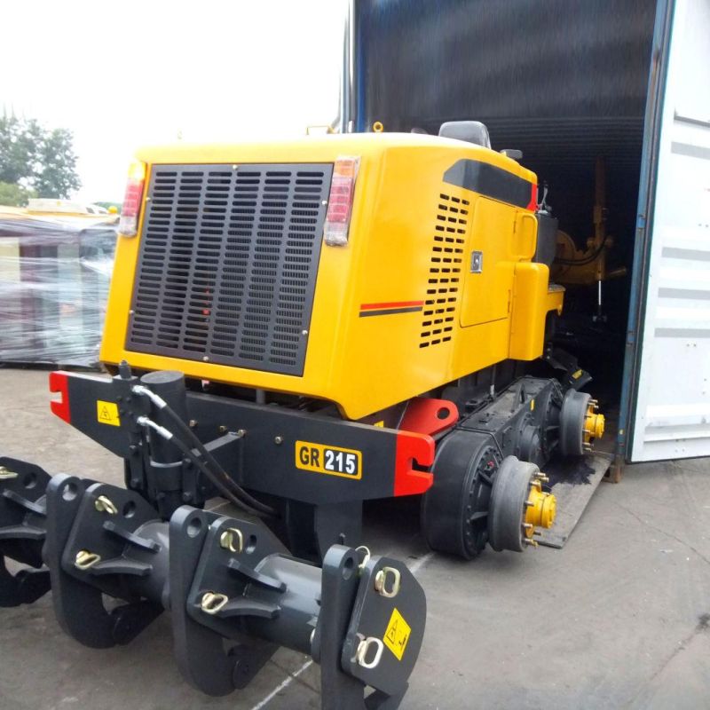 215HP New Gr215 Mini Motor Grader with Rear Ripper for Sale