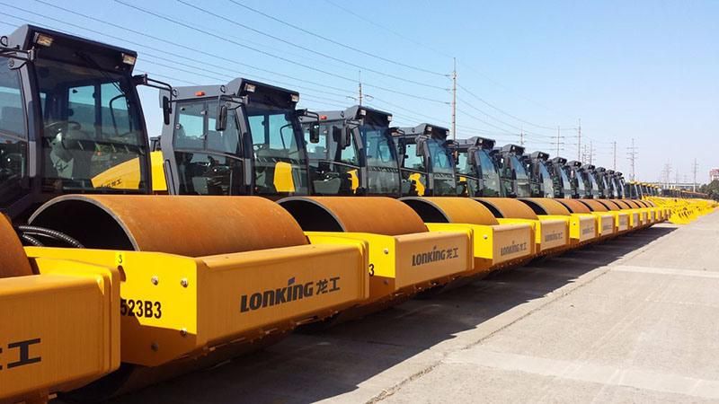 Lonking Cdm512D Manual Vibration Road Roller Asphalt Single Drum Roller Compactor