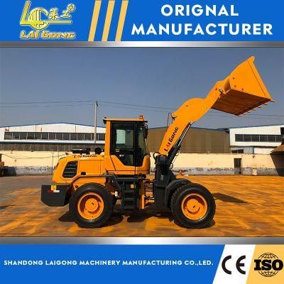 Lgcm CE EPA Cheap Price New Compact Mini Wheel Loader Small Loader with Attachment Accept Customized Rated 2ton