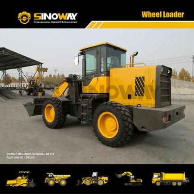 China Front End Loader with 1 Cbm Bucket