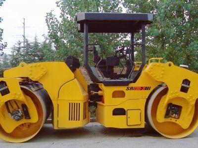 Shantui 3 Ton Mini Mechanical Vibration Double Drum Road Roller