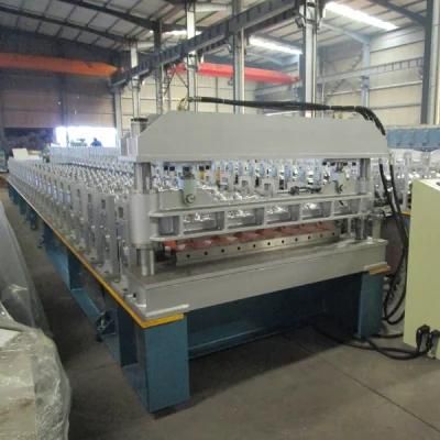Export Quality Galvanized Roofing Sheet Trapezoid Sheet Roll Forming Machines