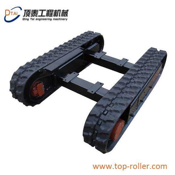 320X54X72 Track Excavator Undercarriage Parts Rubber Track Undercarriage Mini Crawler Undercarriage