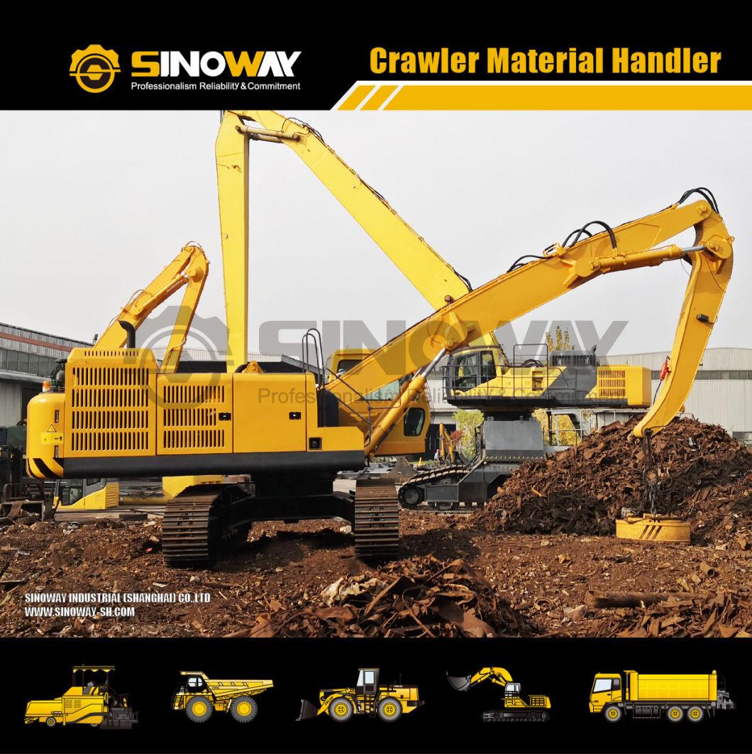 Popular Crawler Material Grabbing Excavator with Good Price
