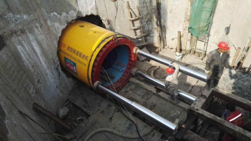 Npd2000 Slurry Balance Pipe Jacking Machine Microtunnel Boring Machine