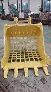 1m3 Excavator Bucket with Grid Sh210