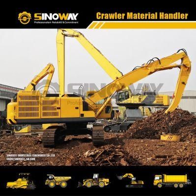Crawler Material Handler 50 Ton Cargo Handler for Steel Plant